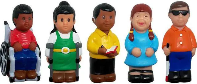 Main image of GET READY KIDS FRIEND WITH DISABILITY PLAY FIGURES