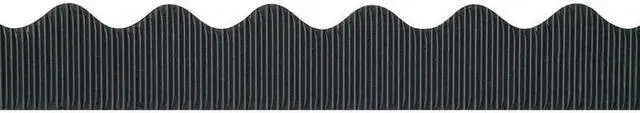Alt view image 4 of 8 - Pacon Bordette Decorative Border, 2 1/4" X 50' Roll, Black 37306