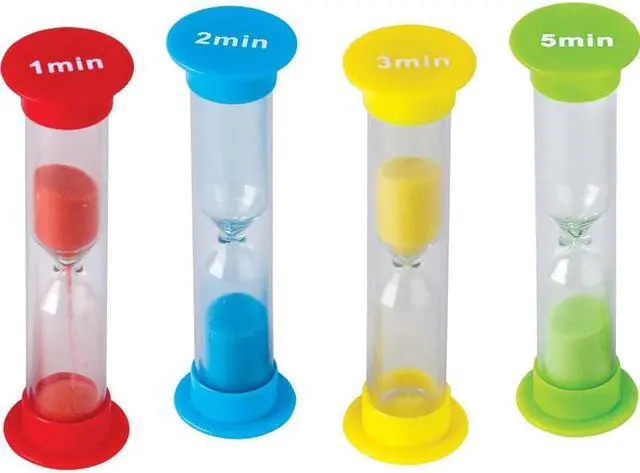 Alt view image 4 of 5 - Teacher Created Resources 20663 Small Sand Timers Combo - Pack of 4