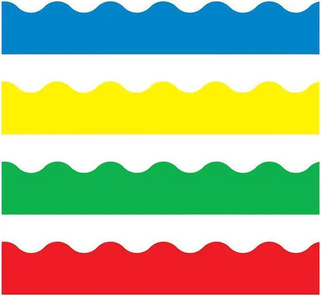 Alt view image 6 of 15 - Trend Terrific Trimmers Border Variety Pack 2 1/4 x 39 Assorted Colors 48/Set