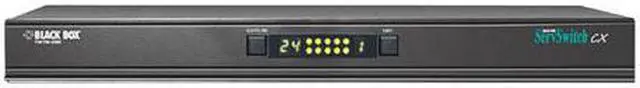 Alt view image 4 of 10 - BLACK BOX KV0424A-R2 KVM SWT CTX SH VGA PS2 USB 4USR 24PT