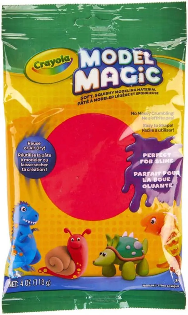 Alt view image 8 of 17 - Crayola Model Magic 4oz-Red
