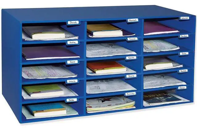 Alt view image 10 of 14 - Pacon Classroom Keepers Classroom Mailbox