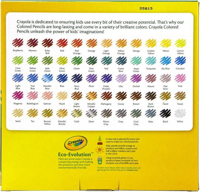 Alt view image 10 of 20 - Crayola Pencil,100/St,Color,Ast 688100