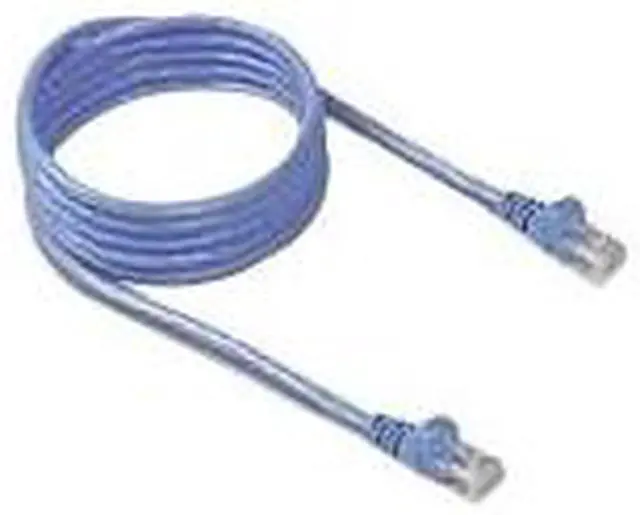 Alt view image 3 of 6 - Belkin TAA791-20-BLU-S 2 ft. Cat 5E Blue Cat.5e UTP Patch Cable