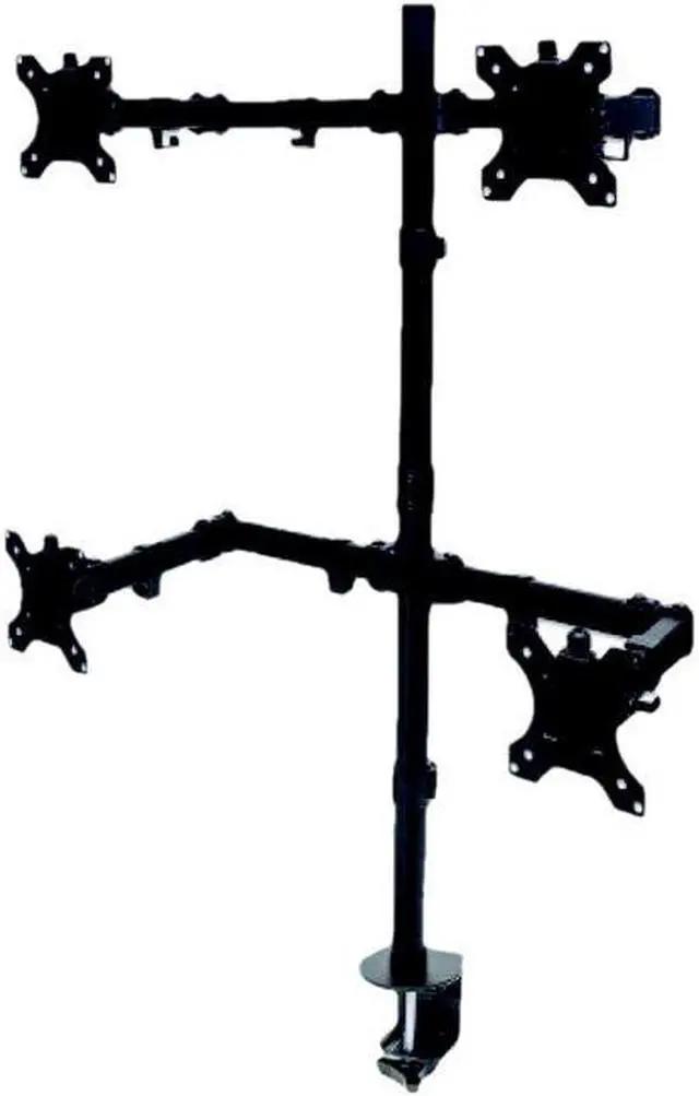 Main image of Manhattan 461566 Desk Mount For Lcd Monitor - Black