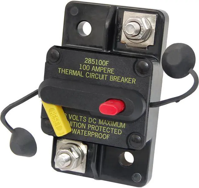 Alt view image 6 of 8 - Blue Sea 7184 60 Amp Circuit Breaker Surface Mt 285 Series