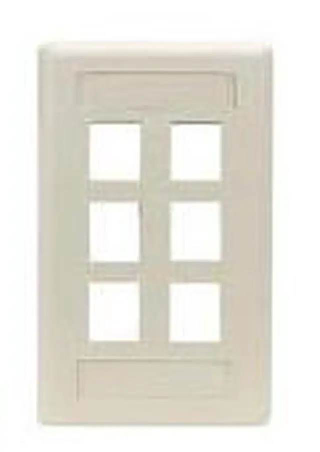 Alt view image 4 of 6 - BLACK BOX CORPORATION GIGASTATION2 WALLPLATE SGNG 6
