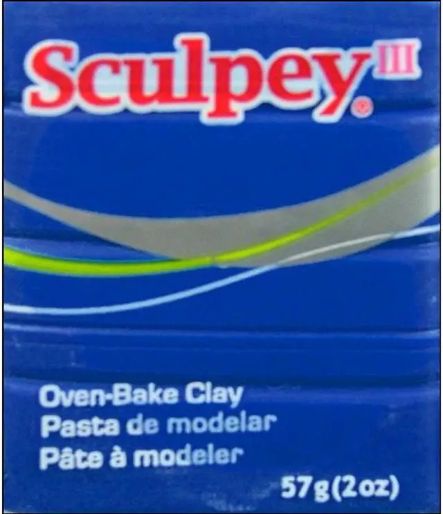 Alt view image 6 of 6 - Sculpey III Polymer Clay 2oz-New Blue