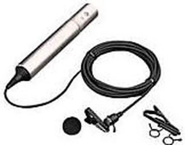 Alt view image 2 of 8 - Sony ECM-44 Series ECM-44B Omni-Directional Lavaliere Microphone