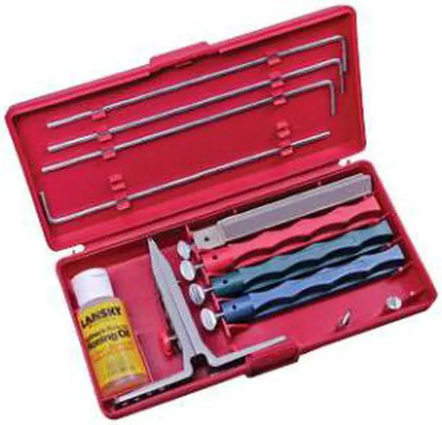Main image of LANSKY LKUNV LANSKY UNIVERSAL CONTROLLED-ANGLE KNIFE SHARPENING SYSTEM