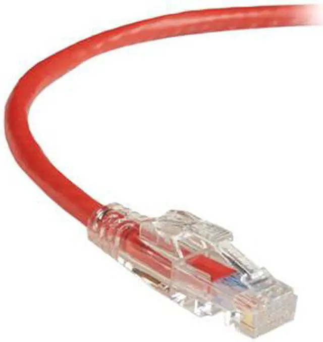 Alt view image 2 of 2 - GigaTrue 3 CAT6 550-MHz Lockable Patch Cable (UTP), Red, 15-ft. (4.5-m)