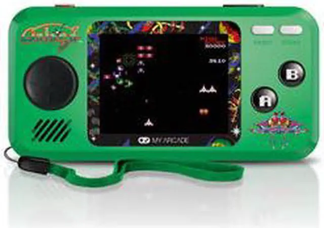 Alt view image 9 of 15 - My Arcade Galaga Pocket Player Portable Handheld with 3 Games: Galaga, Galaxian, & Xevious