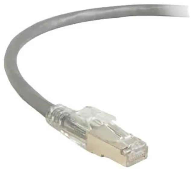 Alt view image 2 of 2 - GigaTrue® 3 CAT6 250-MHz Lockable, Shielded, Stranded, Backbone PVC Cable (Sc/FTP), 3-ft. (0.9-m), Gray