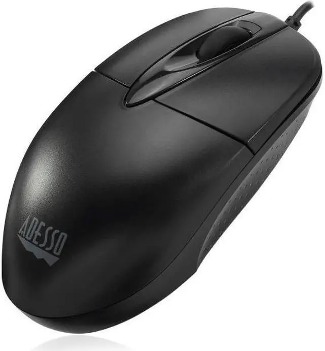 Alt view image 17 of 20 - ADESSO iMouseM6 Black 3 Buttons 1 x Wheel USB Wired Optical Mouse