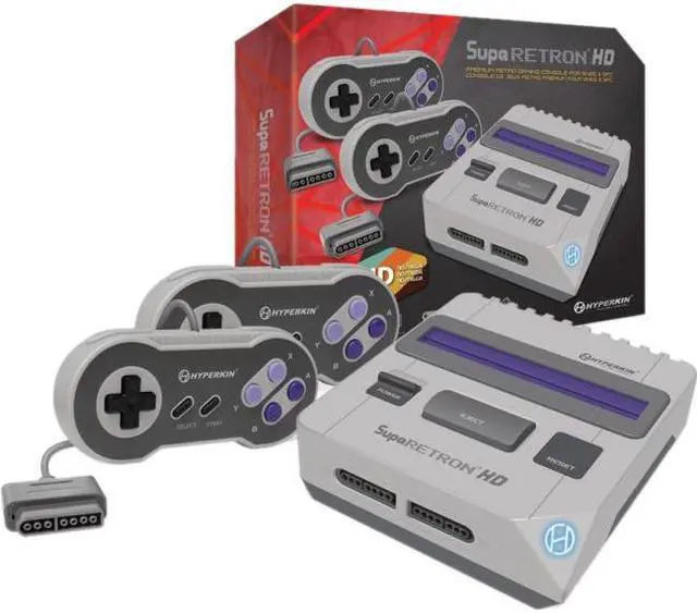 Alt view image 14 of 17 - Hyperkin SupaRetroN HD Gaming Console for Super NES/Super Famicom