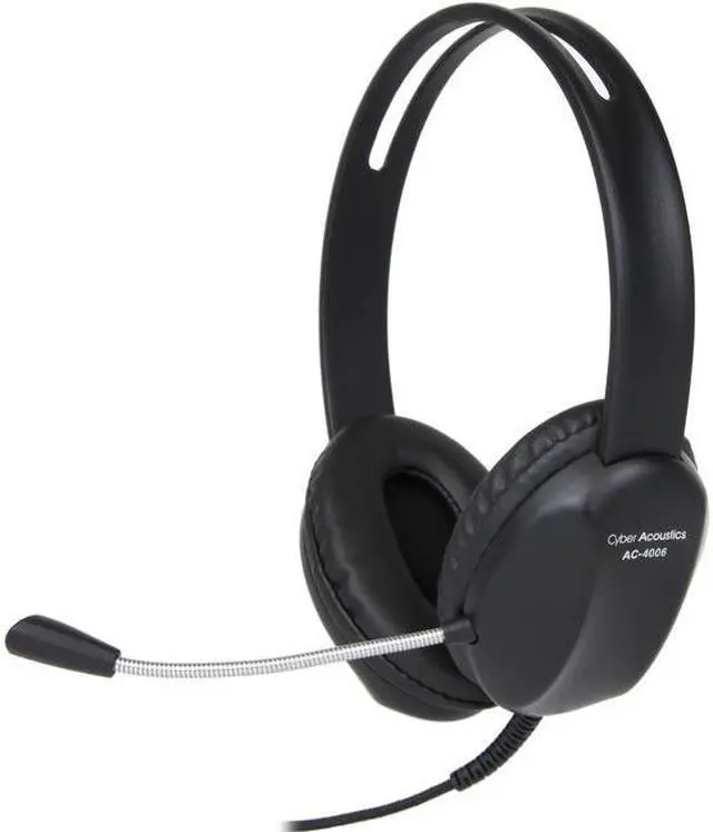 Alt view image 6 of 11 - Cyber Acoustics Ac-4006 Usb Stereo Headset