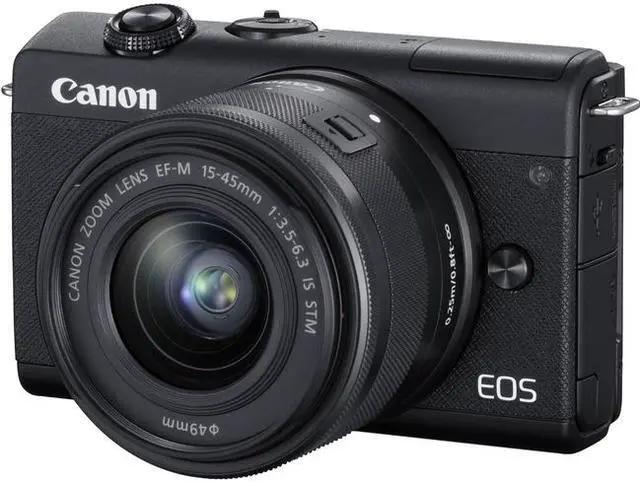 Alt view image 16 of 20 - Canon EOS M200 Mirrorless Camera with 15-45mm Lens -Black