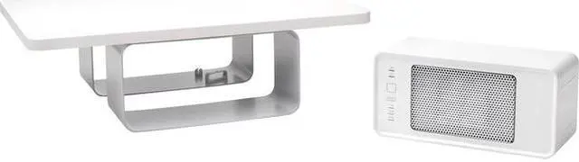 Alt view image 3 of 13 - Kensington WarmView Wellness Monitor Stand with Ceramic Heater K55464NA