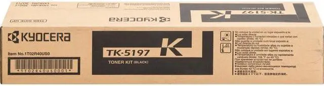 Alt view image 2 of 4 - Black Toner Cartridge for Kyocera TK-5197K TASKalfa 306ci, TASKalfa 307ci, TASKalfa 308ci, Genuine Kyocera Brand