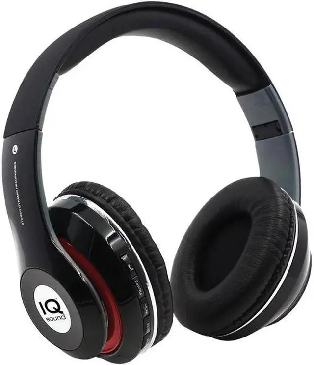 Alt view image 2 of 7 - SUPERSONIC IQ-130BT-BLK Wireless Bluetooth Hdphones Bl