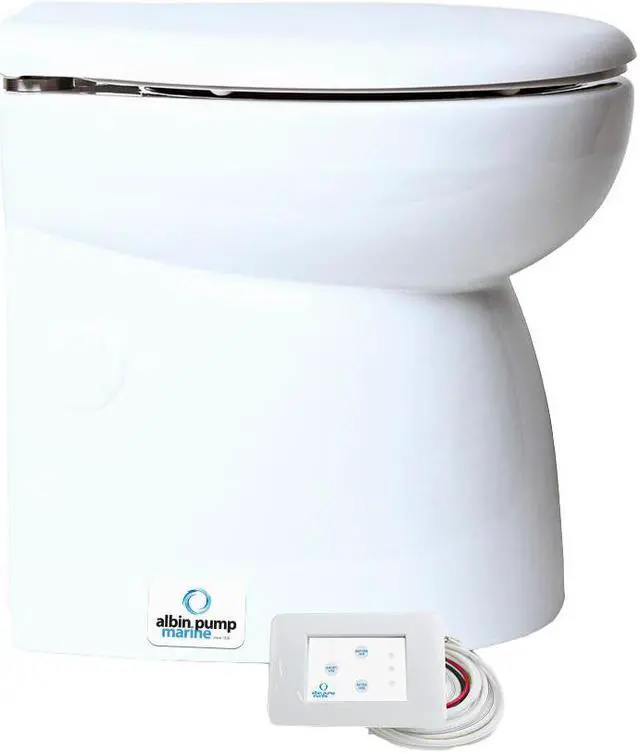 Main image of Albin Pump Marine Toilet Silent Premium - 12V