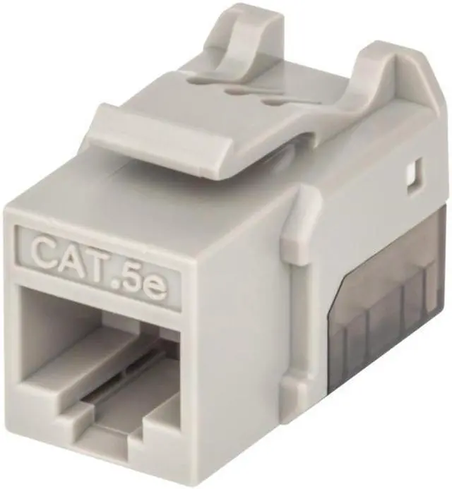 Main image of Intellinet Network Solutions 772266 FastPunch CAT-5E UTP Keystone Jack (Gray)