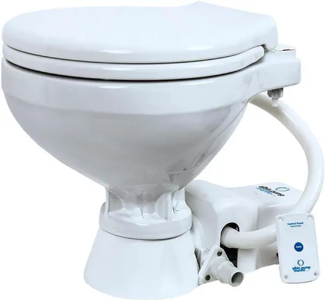 Main image of Albin Pump Marine Toilet Standard Electric EVO Compact - 12V