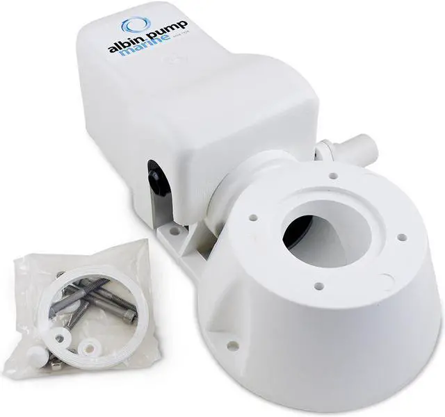 Main image of Albin Pump Marine Standard Electric Toilet Conversion Kit - 12V