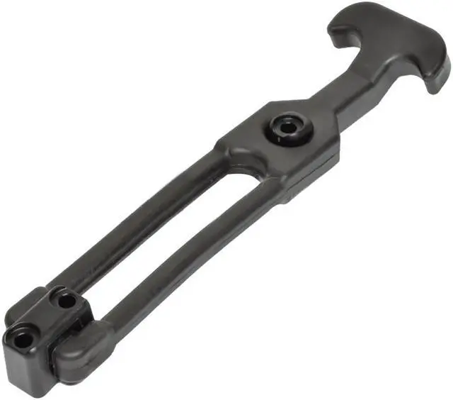 Alt view image 2 of 7 - Southco T-Handle Latch w/Keeper - Pull Draw Front Mount Black Flexible Rubber