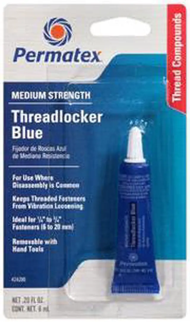 Alt view image 11 of 11 - Permatex Threadlocker Blue 1945-1004