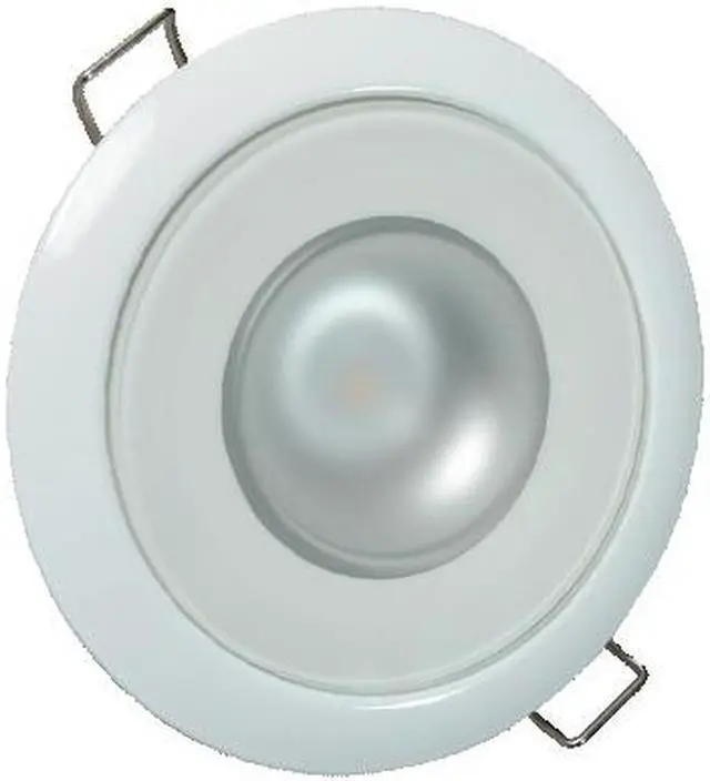 Main image of Lumitec Mirage Flush Mount Interior Down Light - Non-Dimmable White - Glass Fixt