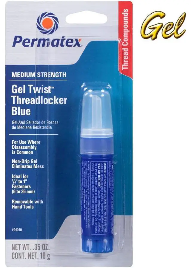 Alt view image 12 of 12 - Permatex, Inc. 24010 Medium Strength Threadlocker