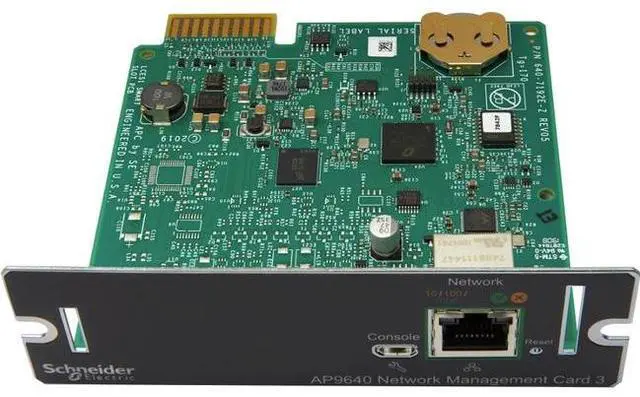 Alt view image 10 of 18 - Apc By Schneider Electric Ap9640 Ups Management Adapter