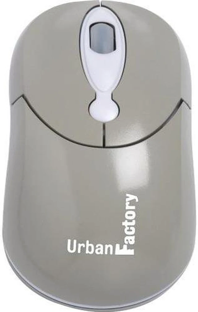Main image of URBAN FACTORY CM05UF CRAZY MOUSE GREY OPTICAL