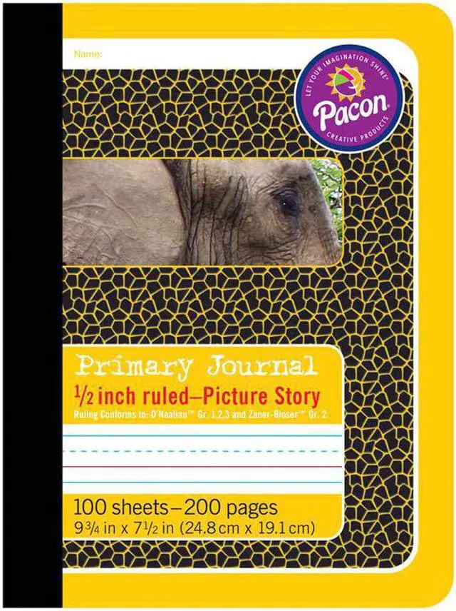 Alt view image 3 of 11 - Pacon 2426 Composition Book 100 Sheet - Ruled - 9.75" x 7.50" - 1 Each - White Paper