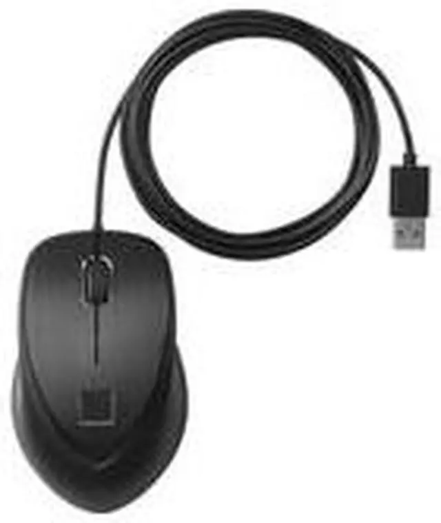 Alt view image 2 of 18 - HP USB Fingerprint Mouse Wired Mouse