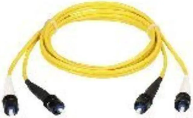 Alt view image 2 of 4 - BLACK BOX EFN310-003M-LCLC OS2 9/125 SINGLEMODE FIBER OPTIC PATCH CABLE - OFNR PVC, LC TO LC, YELLOW, 3-M (
