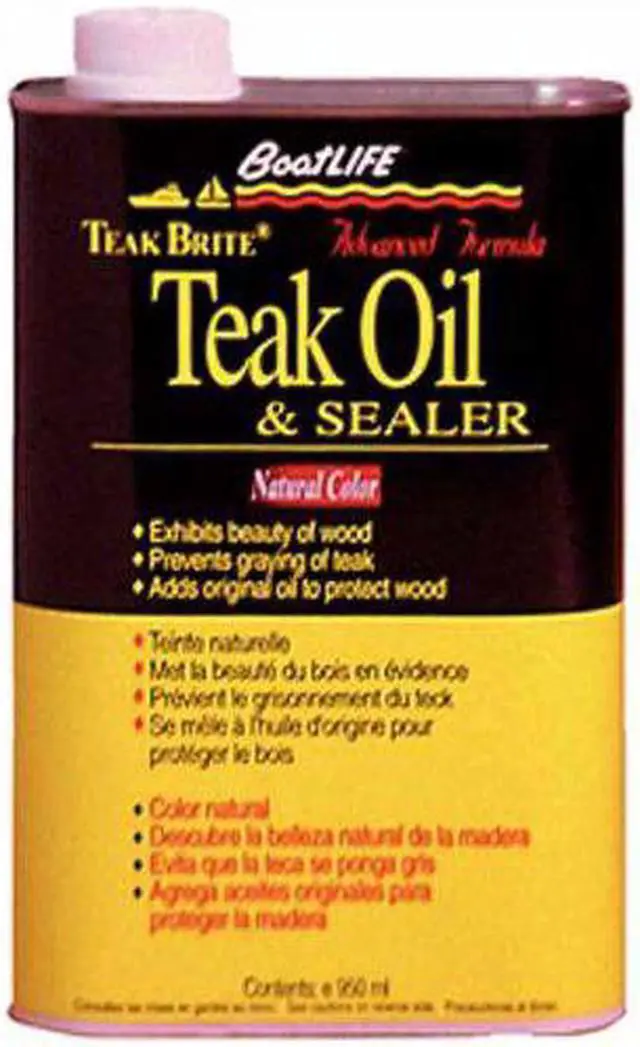 Main image of BOATLIFE 1188 TEAKBRITE OIL GOLDEN 32 FL. OZ.