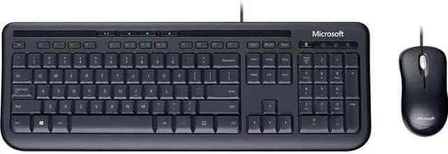 Alt view image 10 of 15 - Microsoft 3J2-00001 Wired Desktop 600 for Business - Wired Keyboard and Mouse Combo. Spill Resistant Design.