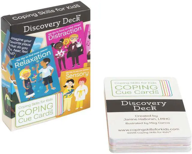 Alt view image 5 of 13 - Coping Cue Cards Discovery Deck CSKCCDIS