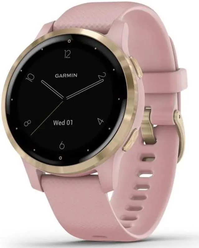 Alt view image 15 of 15 - Garmin vívoactive 4S, Smaller-Sized GPS Smartwatch, Features Music, Body Energy Monitoring, Animated Workouts