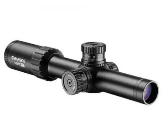 Main image of Barska 1-6x24mm Level HD FFP Rifle Scope, Black, Medium,