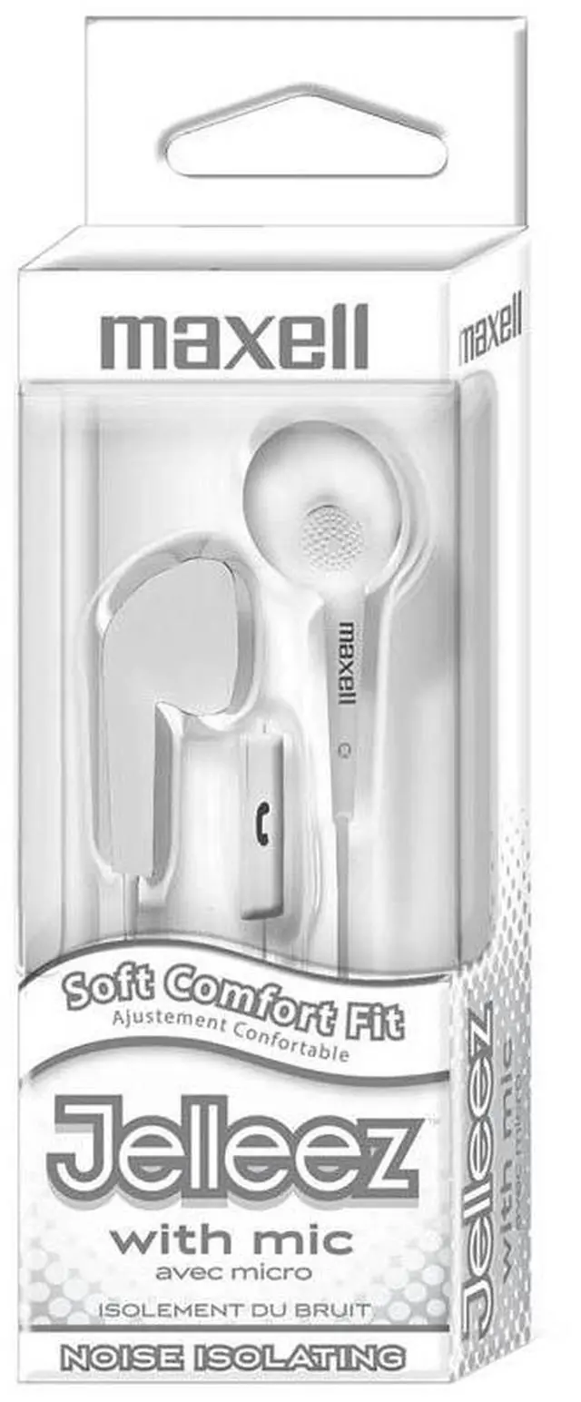 Main image of Maxell Jelleez Earset - Earbud - White