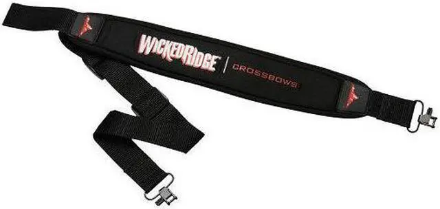 Main image of Wicked Ridge Neoprene Crossbow Sling w/ CUB Unloading Bolt, Black, 1.25in. Shoul