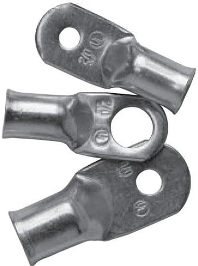 Main image of ANCOR LUG, #8 WIRE, #10 STUD, TINNED, 2 EA.