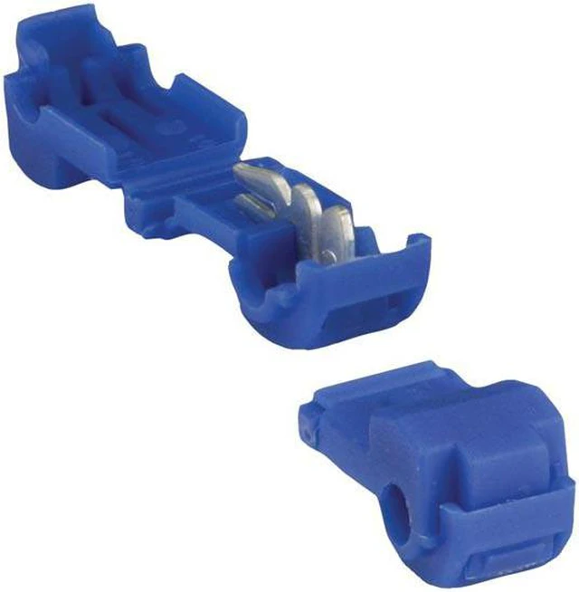 Main image of T Tap Connector Xscorpion 16/14ga. 50pcs; Blue