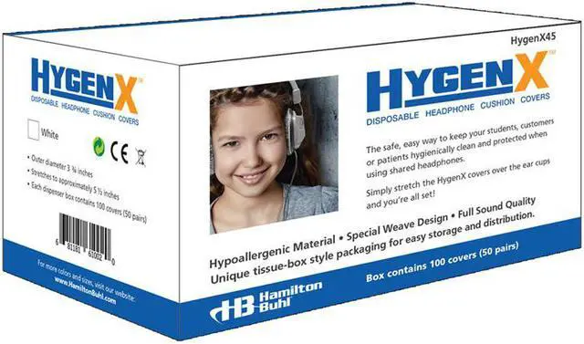 Alt view image 2 of 10 - HAMILTONBUHL ON EAR COVERS FOR HEADSETS 3-3/4IN