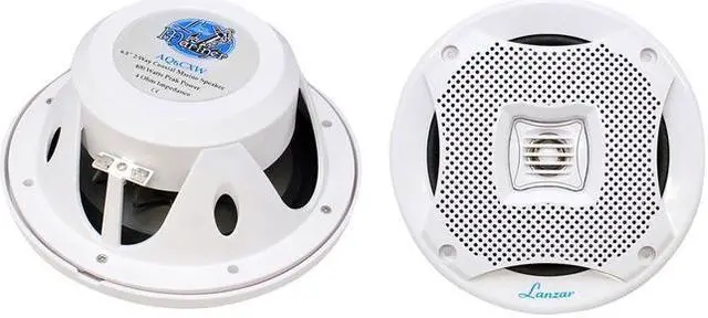 Main image of LANZAR AQ6CXW Lanzar Marine 6.5â€ 2-Way Speakers (White)