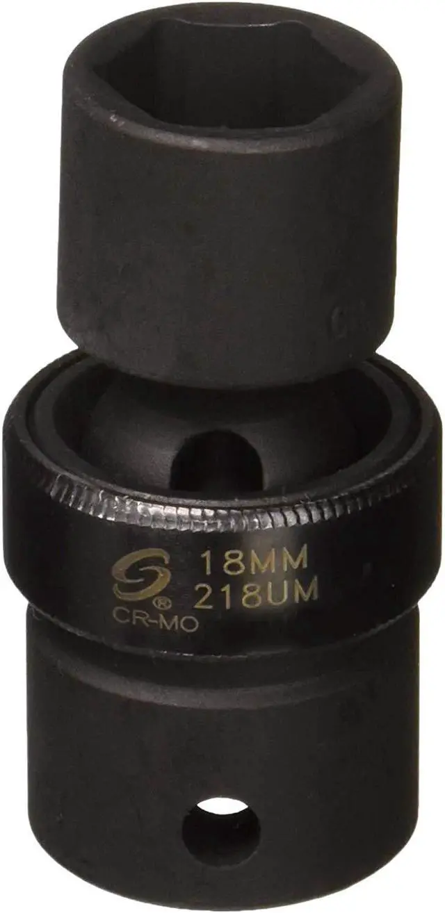 Main image of Sunex 218UM 1/2" Dr. 18mm Universal Impact Socket